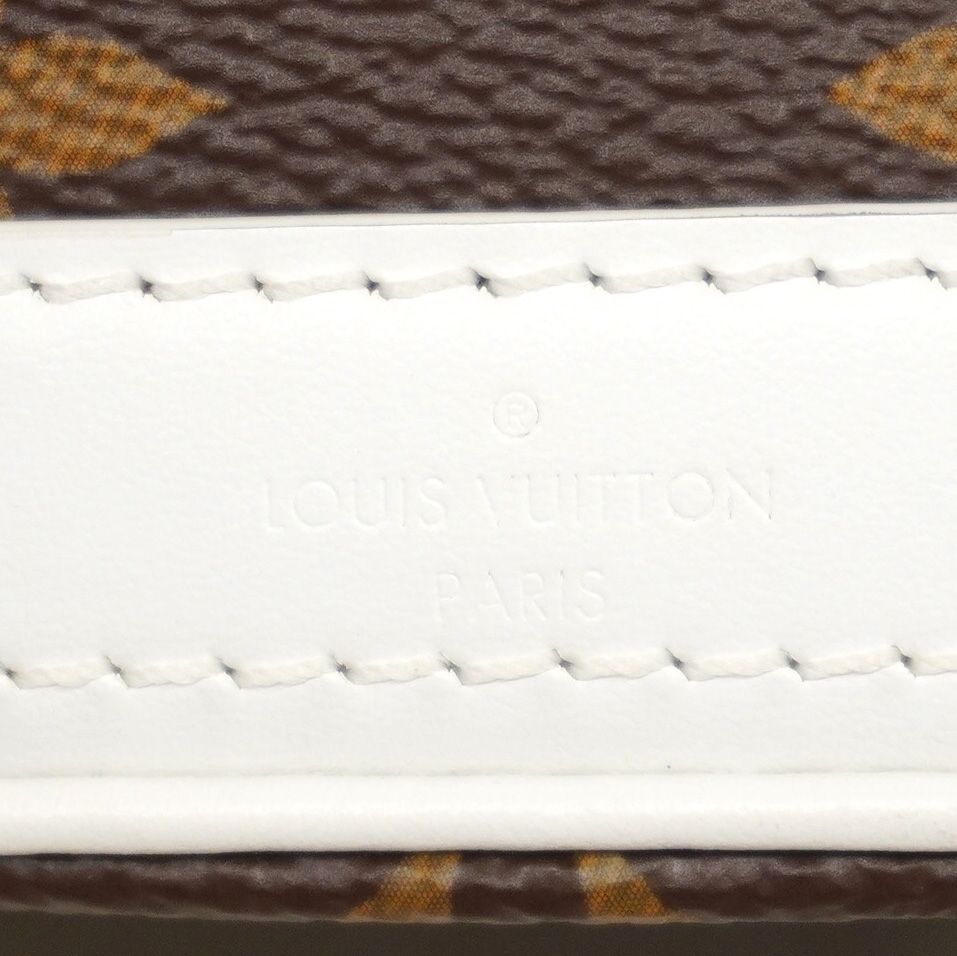 Louis Vuitton Handbag Monogram LV Match Nano Bucket Brown 2-Way — view 5