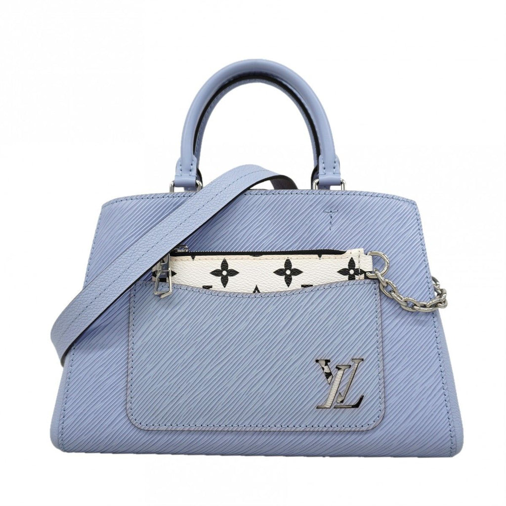 Louis Vuitton Handbag Epi Marelle Tote BB Blue Nuage 2-Way
