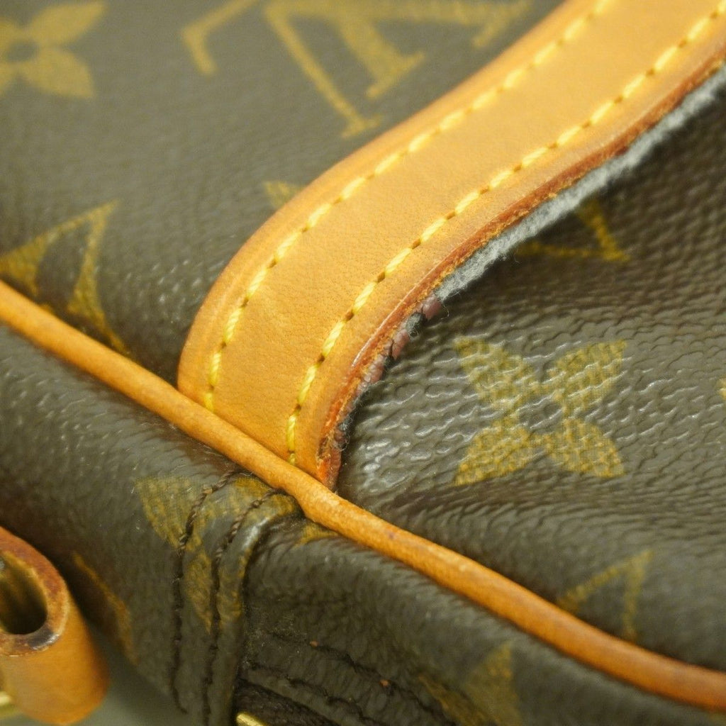 Louis Vuitton Shoulder Bag Monogram Danube Brown — view 8