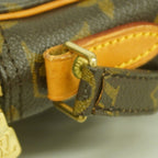 Louis Vuitton Shoulder Bag Monogram Danube Brown — view 9