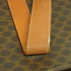 Celine Tote Macadam Brown Gold — view 8