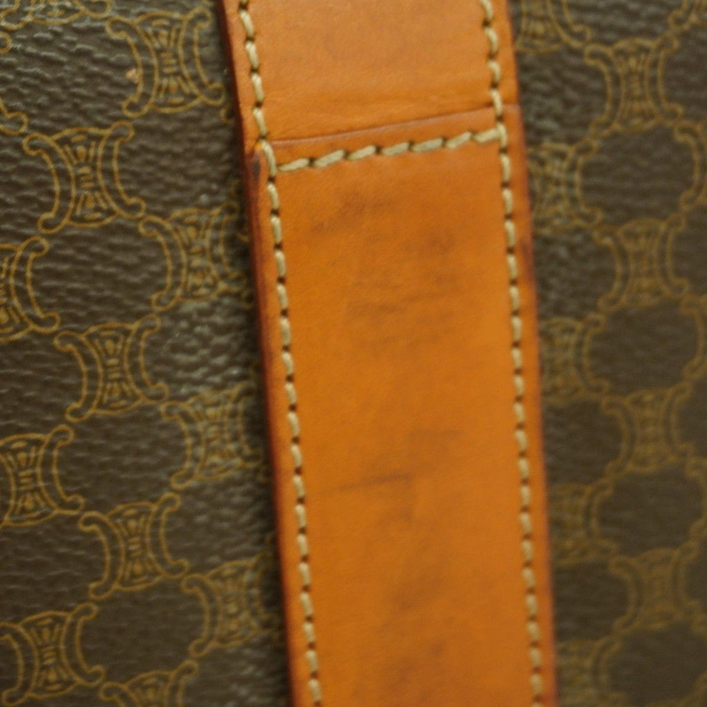 Celine Tote Macadam Brown Gold — view 7
