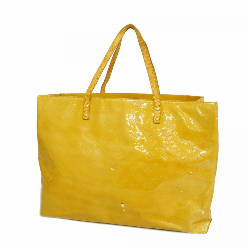 Louis Vuitton Tote Vernis Reed GM Beige