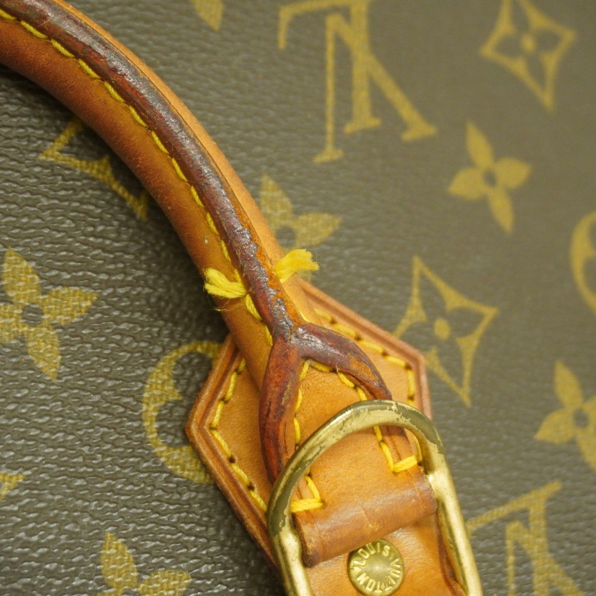 Louis Vuitton Handbag Monogram Alma Brown — view 8