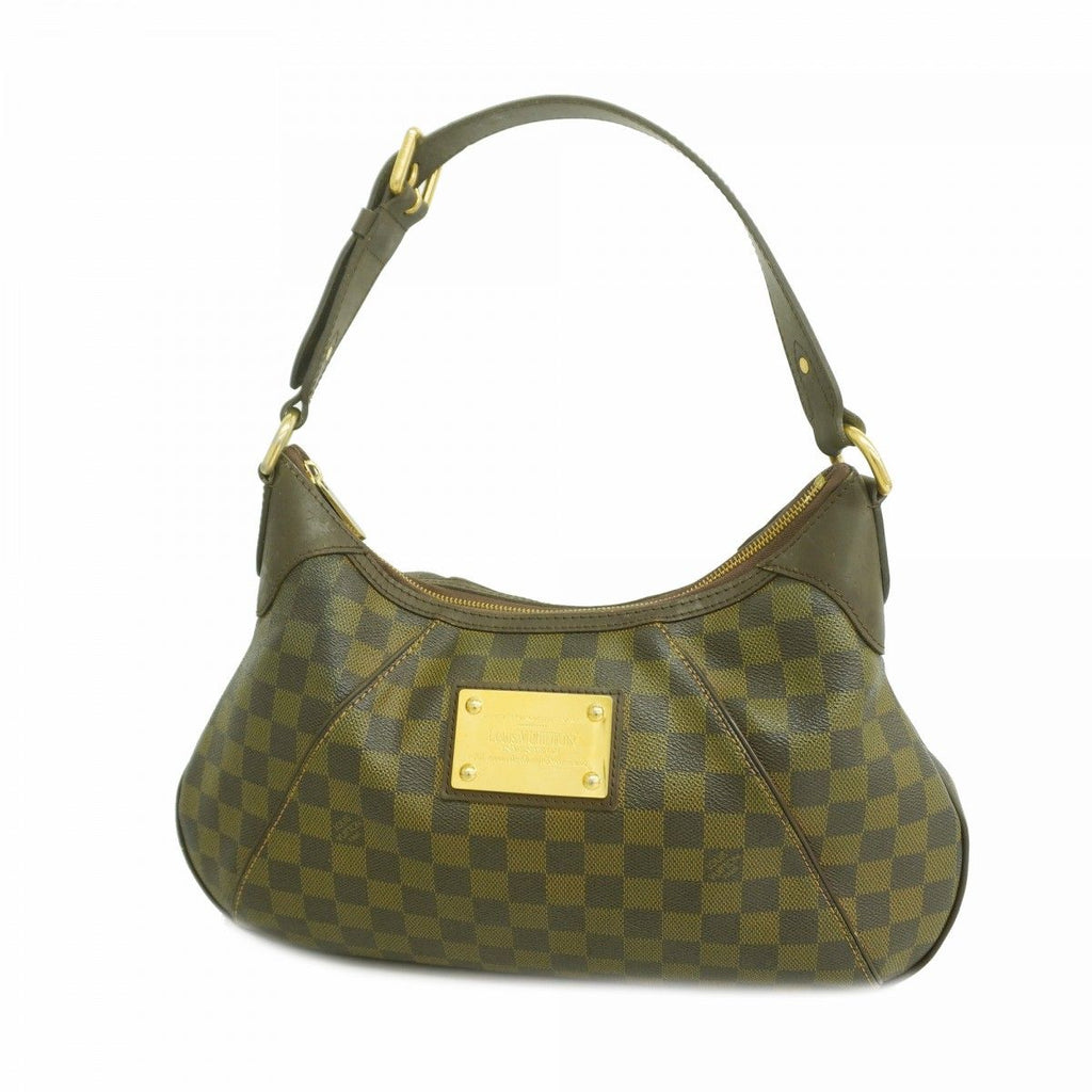 Louis Vuitton Shoulder Bag Damier Thames GM Ebene