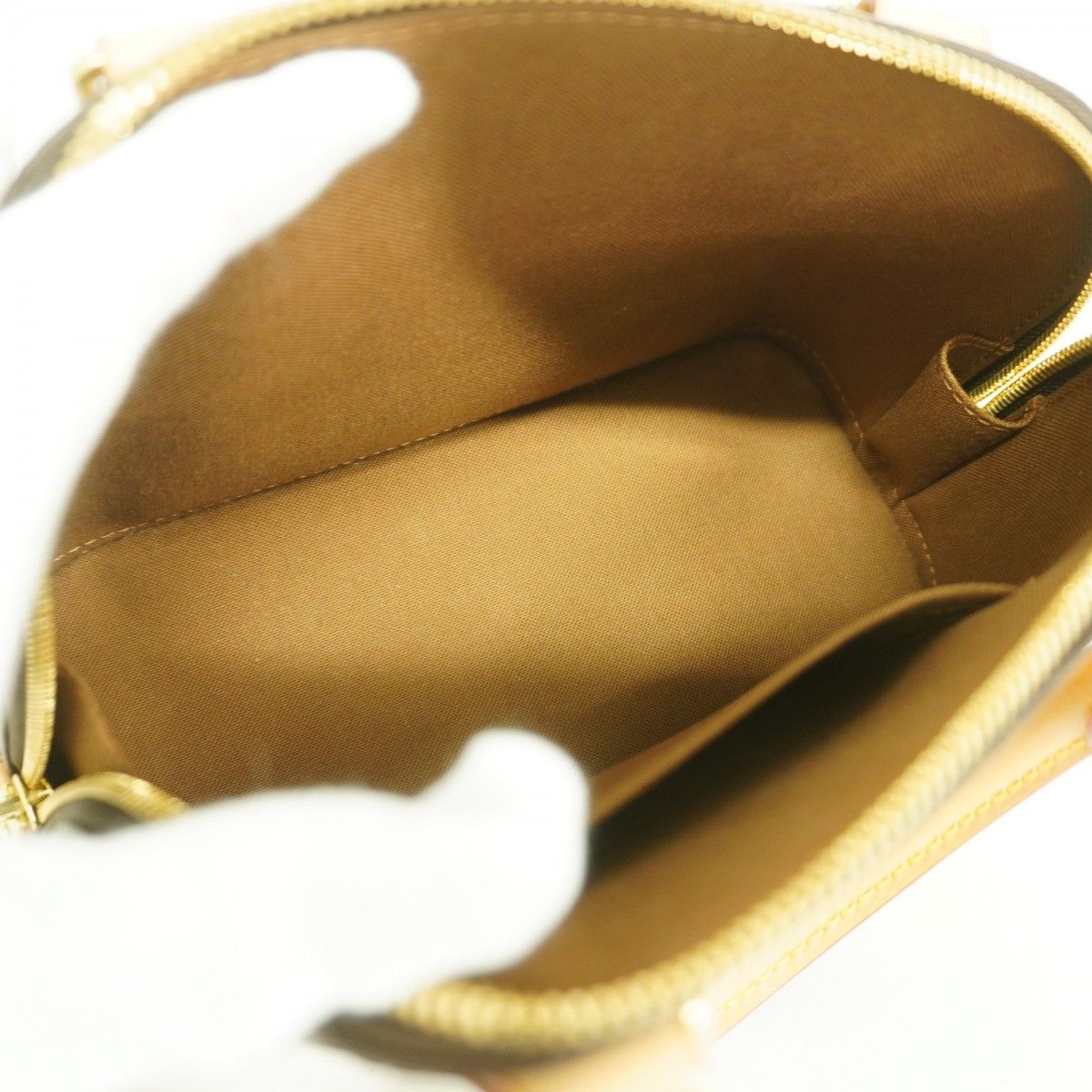 Louis Vuitton Handbag Monogram Alma BB Brown 2-Way — view 4