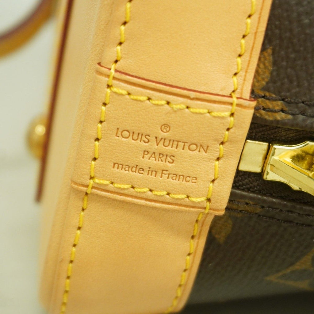 Louis Vuitton Handbag Monogram Alma BB Brown 2-Way — view 5