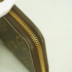 Louis Vuitton Wallet Monogram Portefeuille Clemence Brown Fuchsia — view 7