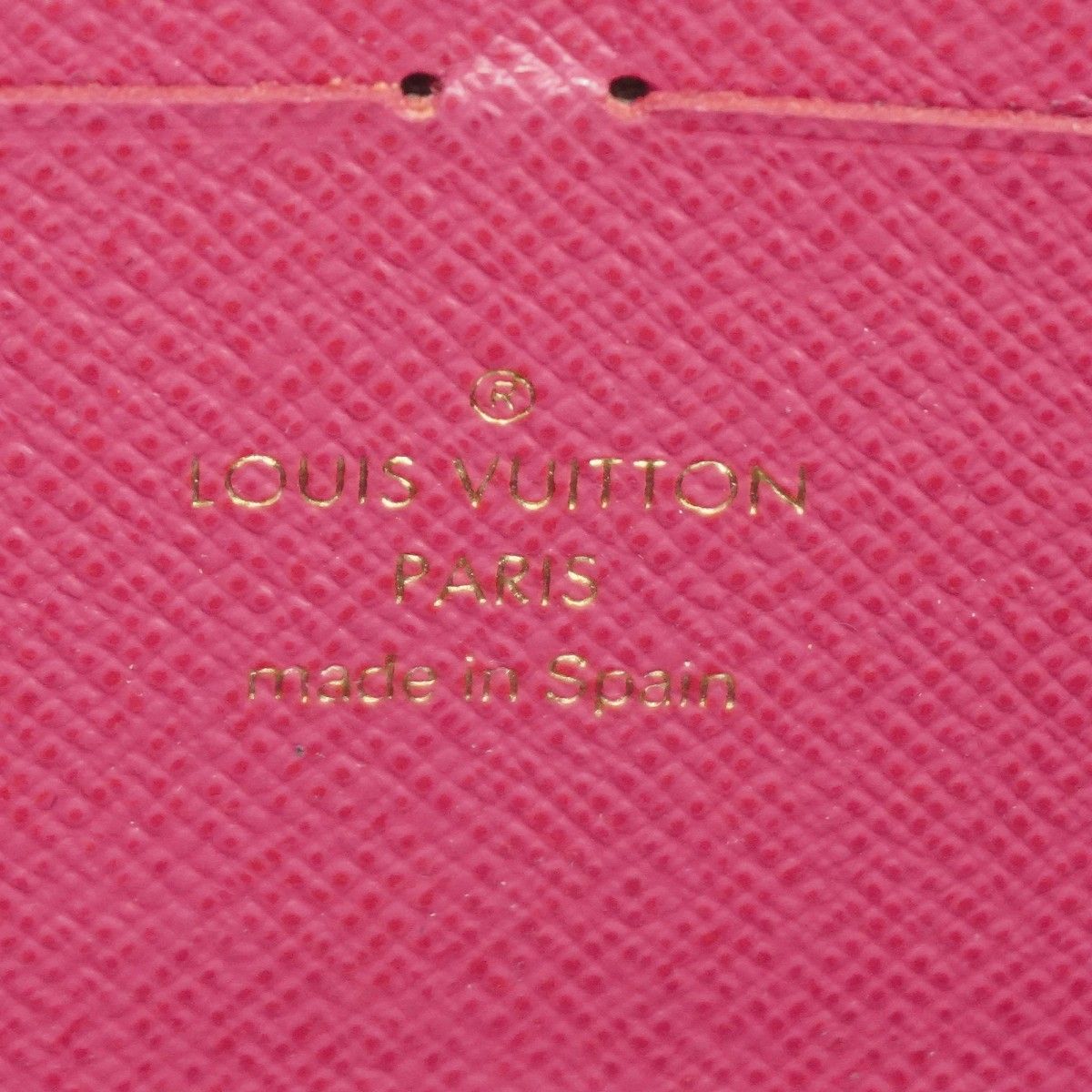 Louis Vuitton Wallet Monogram Portefeuille Clemence Brown Fuchsia — view 4