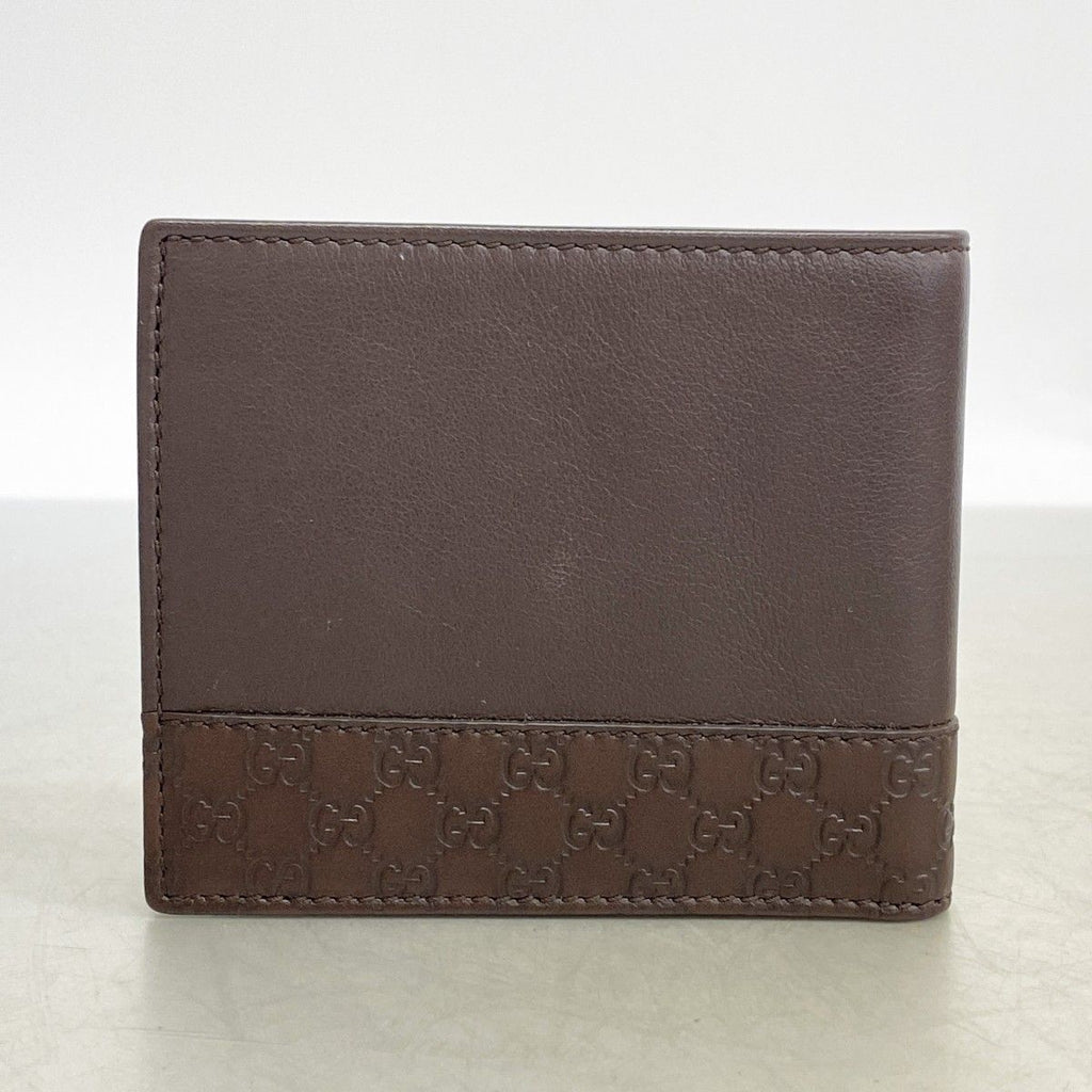 Gucci Wallet Micro Guccissima Leather Brown — view 5