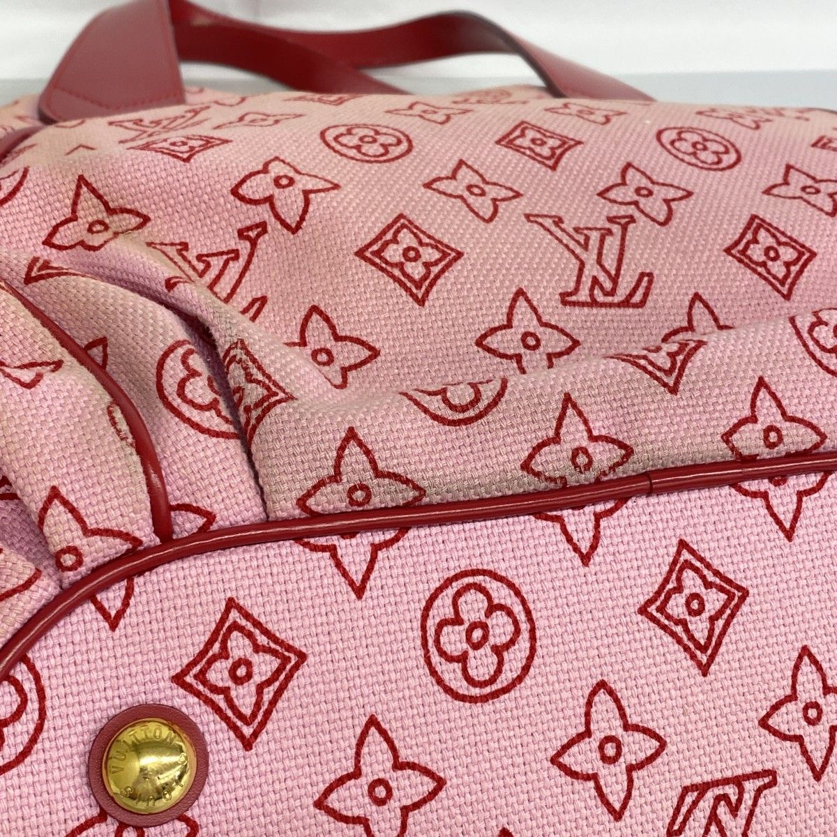 Louis Vuitton Tote Beach Line Cabai Panema PM Rose — view 6