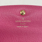 Louis Vuitton Wallet Monogram Portefeuille Emily Flower Charm Hot Pink — view 4