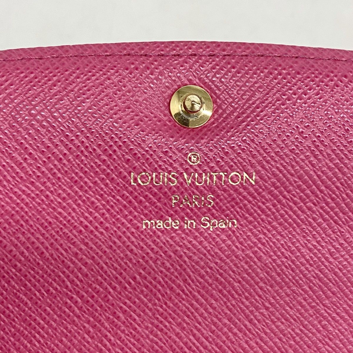 Louis Vuitton Wallet Monogram Portefeuille Emily Flower Charm Hot Pink — view 4