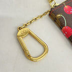 Louis Vuitton Coin Case Monogram Cherry Takashi Murakami Collaboration Pochette — view 5