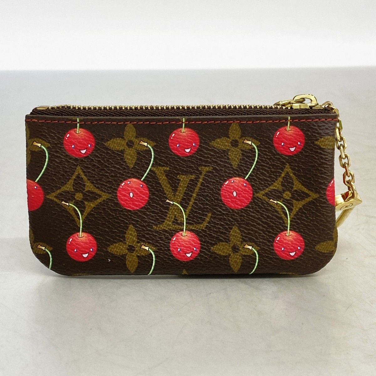 Louis Vuitton Coin Case Monogram Cherry Takashi Murakami Collaboration Pochette — view 8