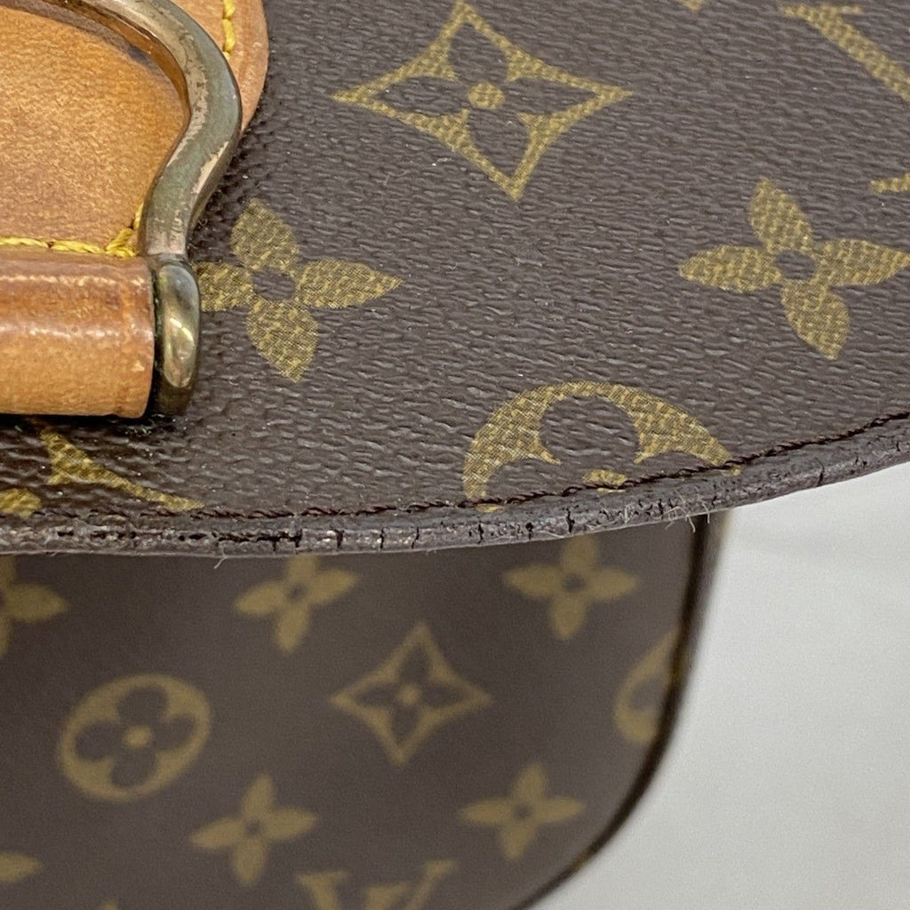 Louis Vuitton Shoulder Bag Monogram Saint Cloud GM Brown — view 7