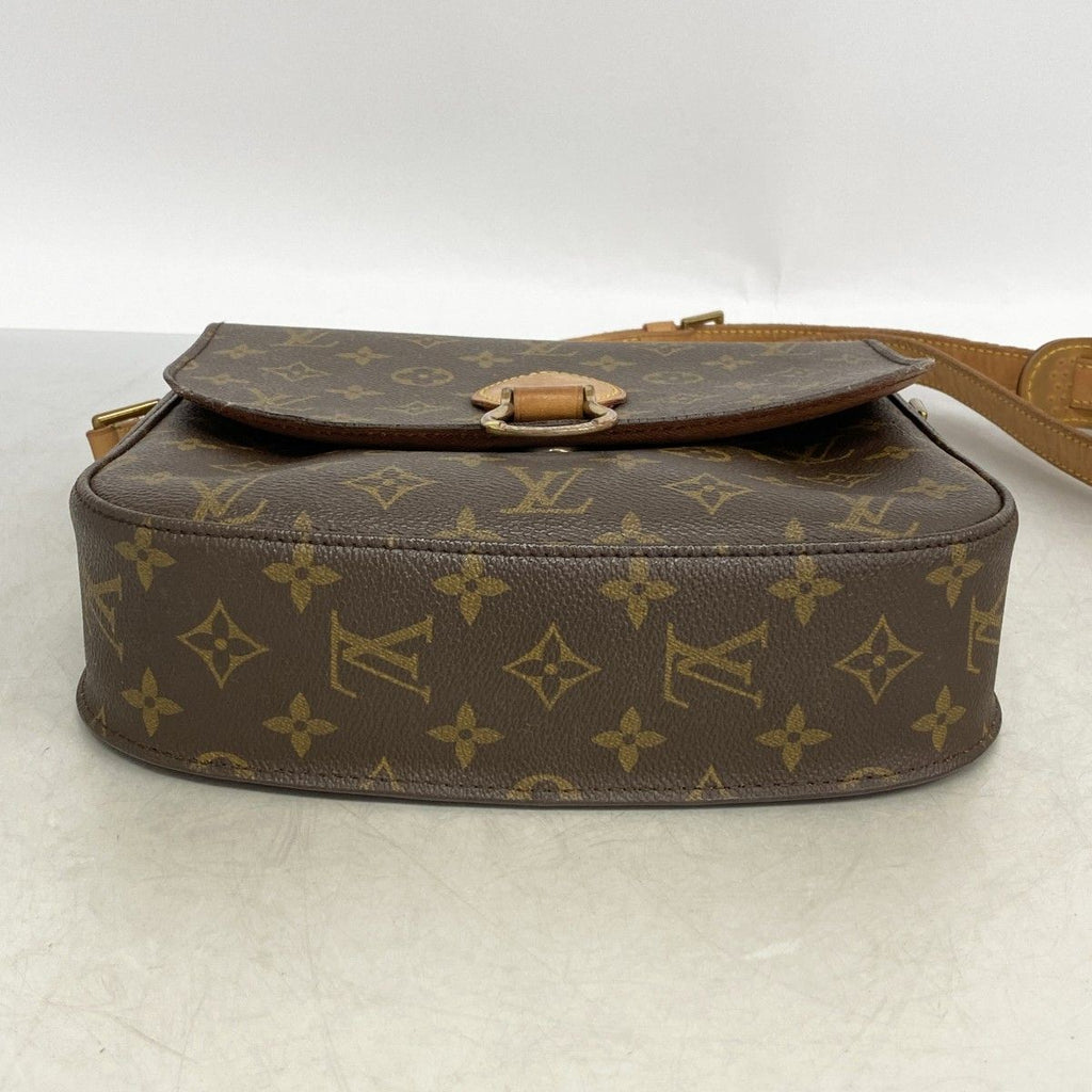 Louis Vuitton Shoulder Bag Monogram Saint Cloud GM Brown — view 3