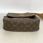 Louis Vuitton Shoulder Bag Monogram Saint Cloud GM Brown — view 3