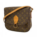 Louis Vuitton Shoulder Bag Monogram Saint Cloud GM Brown