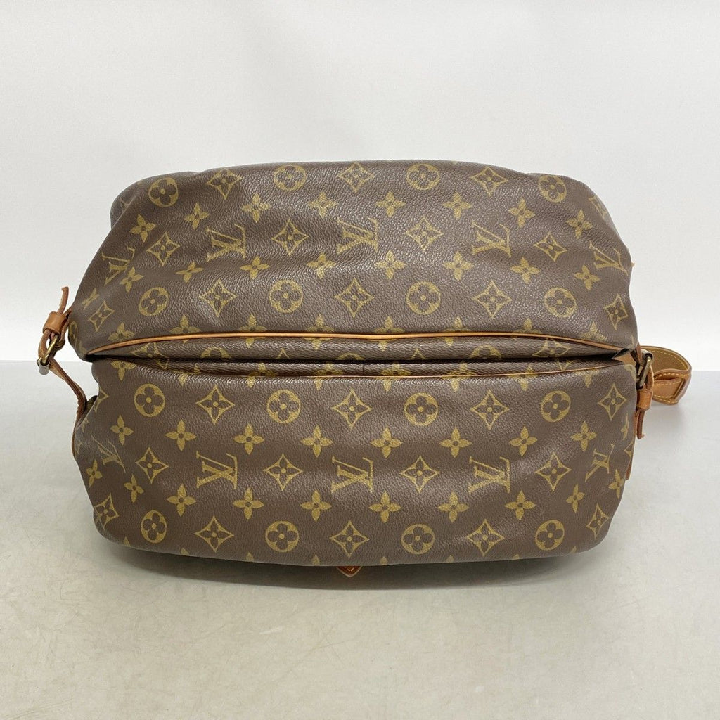 Louis Vuitton Shoulder Bag Monogram Saumur 35 Brown — view 3