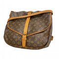 Louis Vuitton Shoulder Bag Monogram Saumur 35 Brown