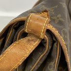 Louis Vuitton Shoulder Bag Monogram Saumur 35 Brown — view 6