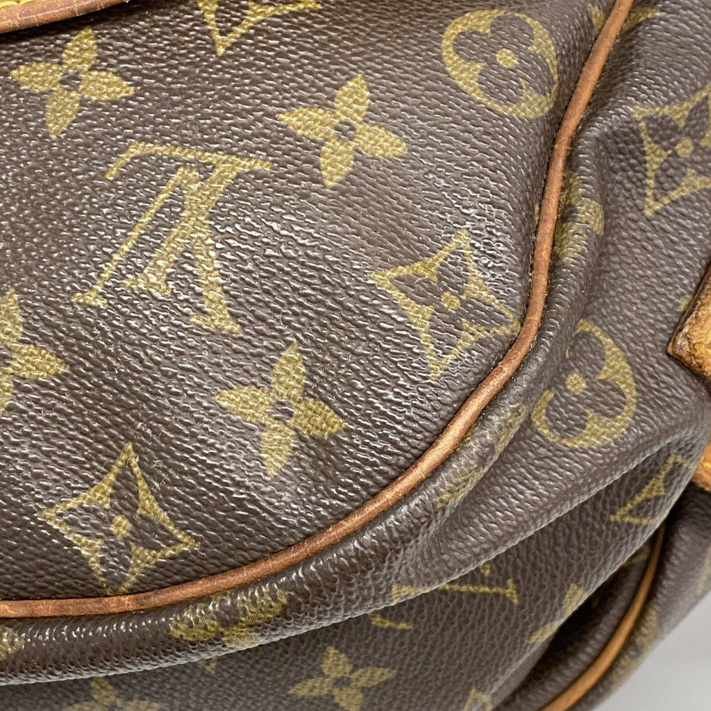 Louis Vuitton Shoulder Bag Monogram Saumur 35 Brown — view 8