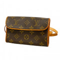 Louis Vuitton Waist Bag Monogram Pochette Florentine Brown