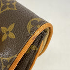 Louis Vuitton Waist Bag Monogram Pochette Florentine Brown — view 7