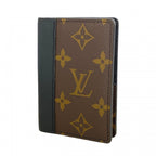 Louis Vuitton Card Case Monogram Macassar Organizer de Poche Brown Black