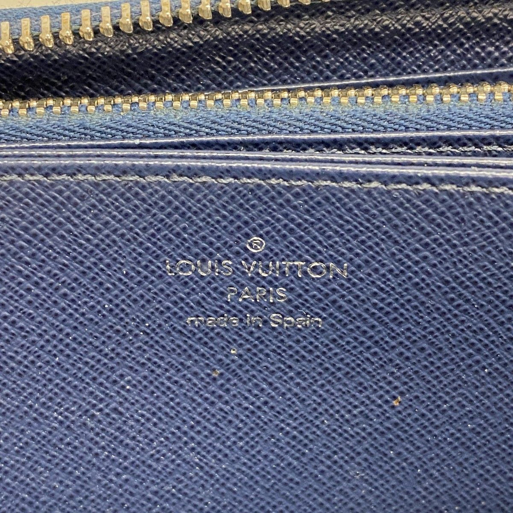 Louis Vuitton Wallet Epi Zippy Andigo Blue — view 4