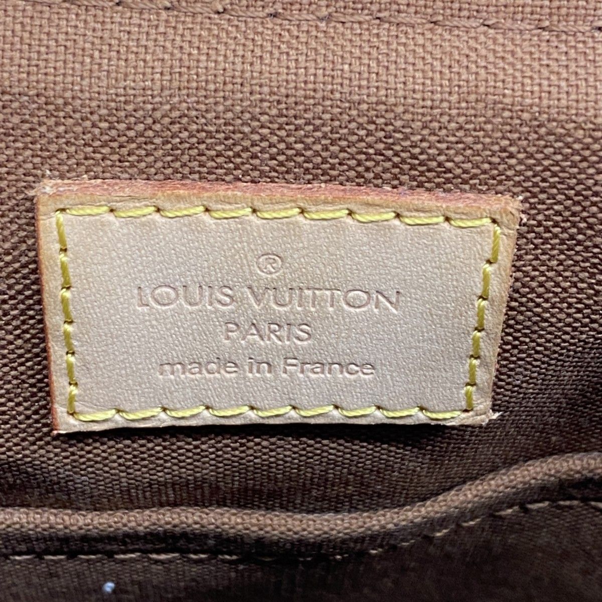 Louis Vuitton Handbag Monogram Palermo PM Brown 2-Way — view 5