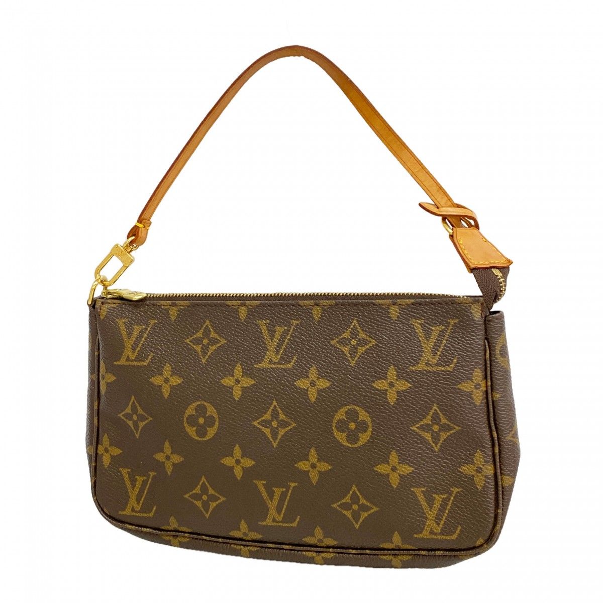 Louis Vuitton Pouch Monogram Pochette Brown