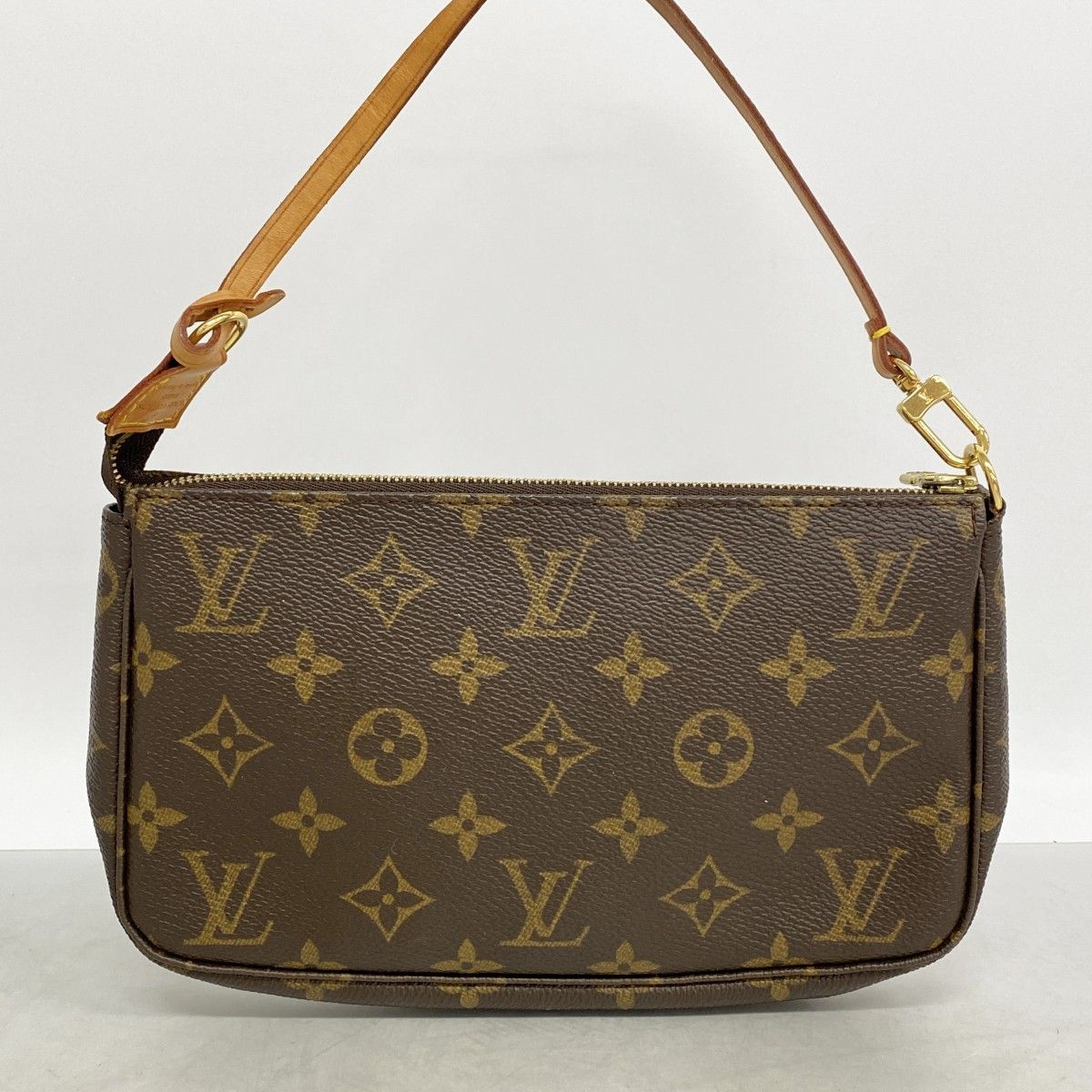 Louis Vuitton Pouch Monogram Pochette Brown — view 9