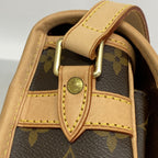 Louis Vuitton Shoulder Bag Monogram Sologne Brown — view 9