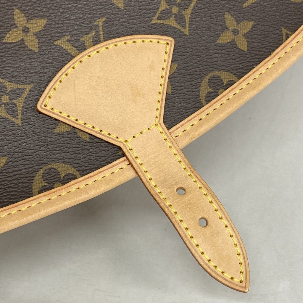 Louis Vuitton Shoulder Bag Monogram Sologne Brown — view 8