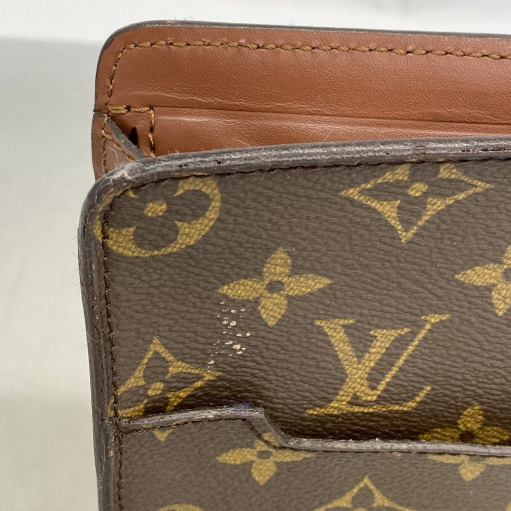 Louis Vuitton Clutch Monogram Pochette Homme Brown — view 6