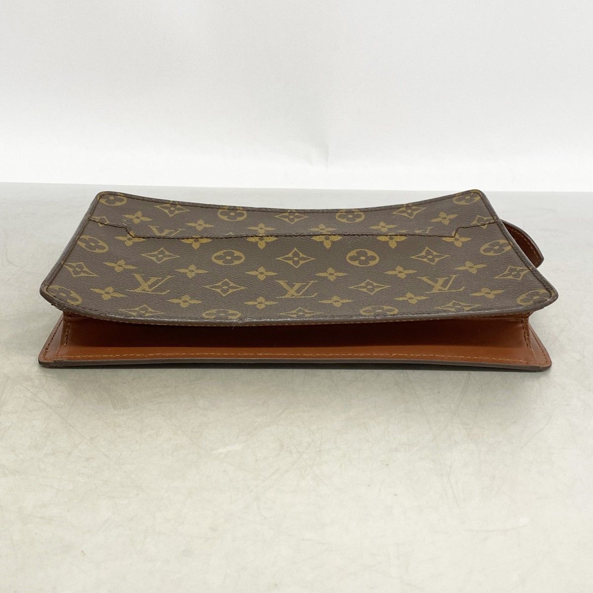 Louis Vuitton Clutch Monogram Pochette Homme Brown — view 3