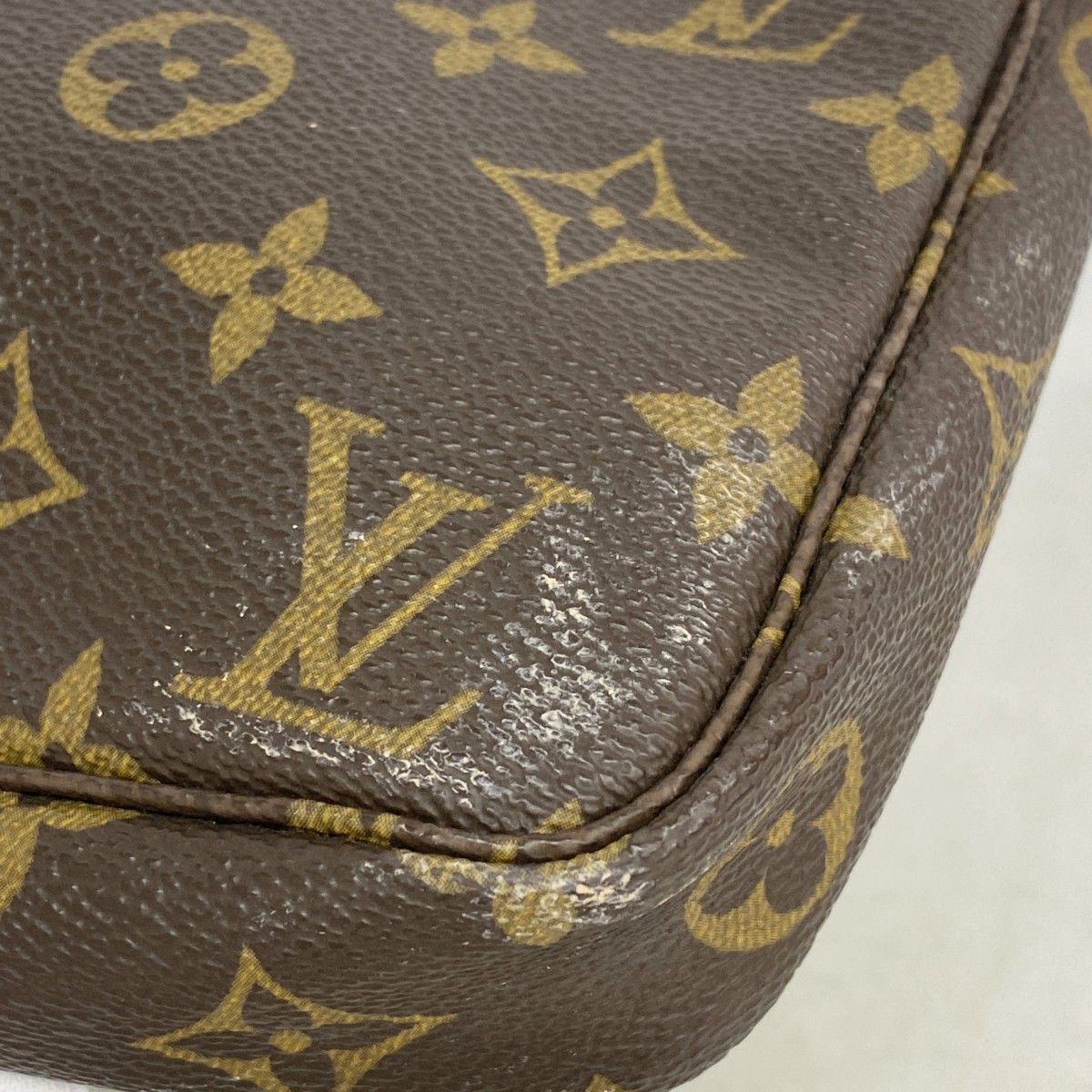 Louis Vuitton Pouch Monogram Pochette Brown — view 6