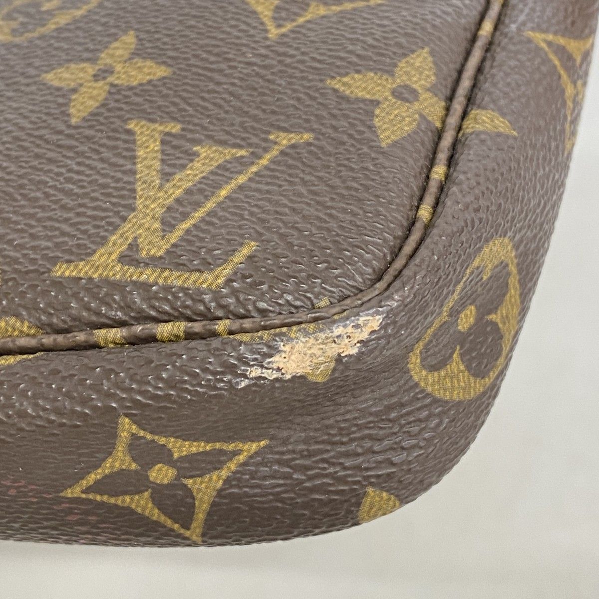 Louis Vuitton Pouch Monogram Pochette Brown — view 7