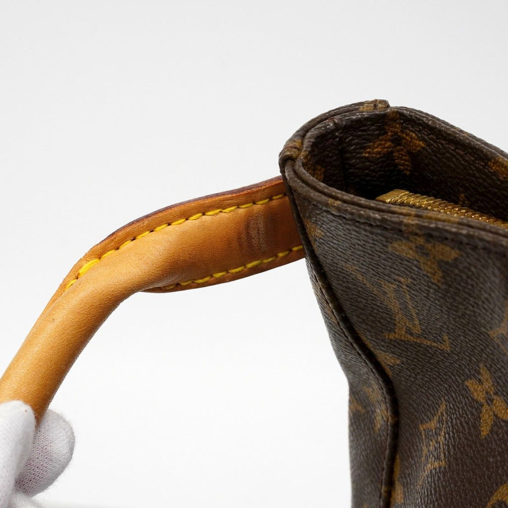 Louis Vuitton Shoulder Bag Monogram Looping GM Brown — view 6