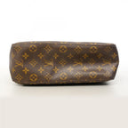 Louis Vuitton Shoulder Bag Monogram Looping GM Brown — view 3
