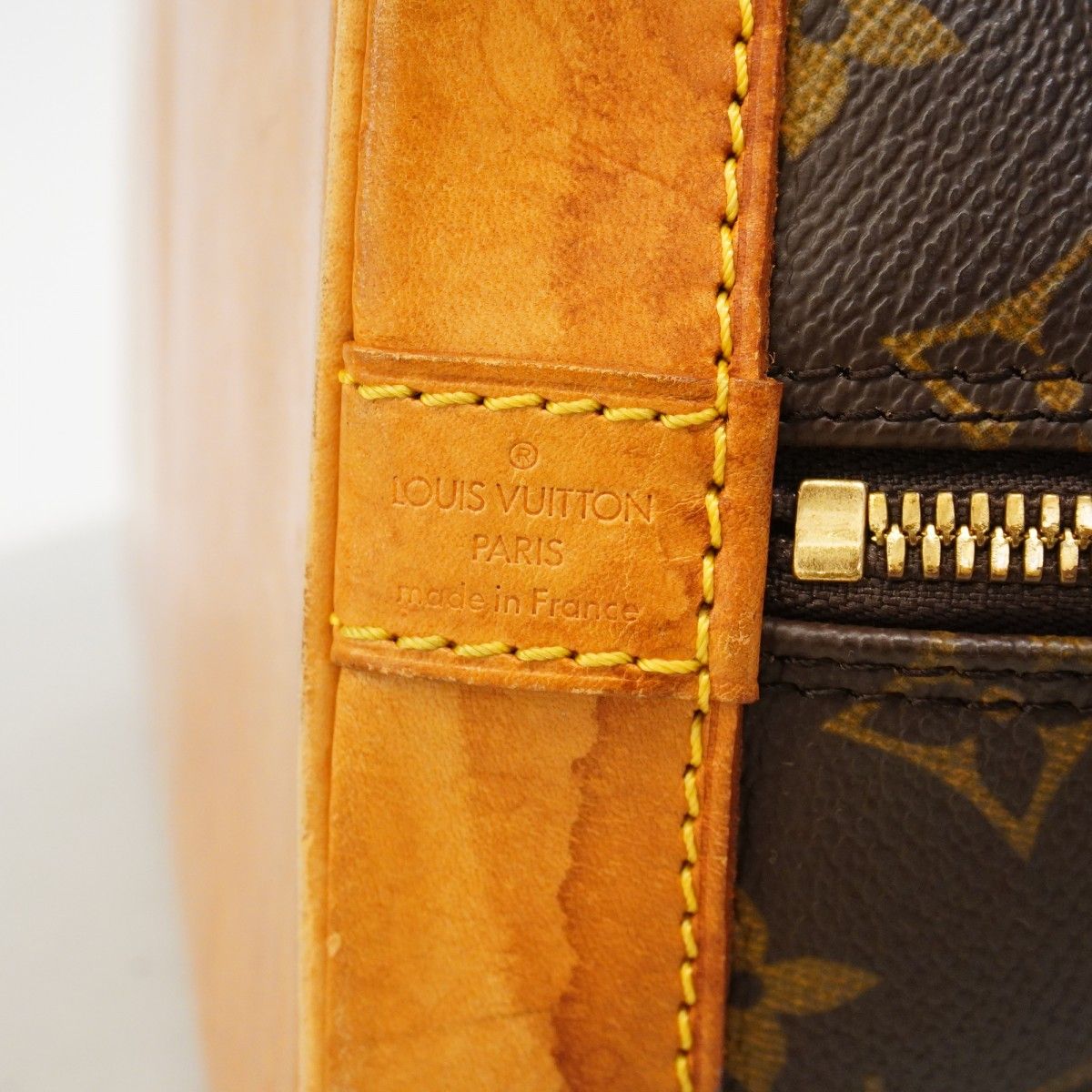 Louis Vuitton Handbag Monogram Alma Brown — view 5