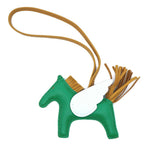 Hermes Pegasus PM Green Bag Charm Strap