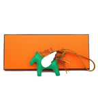 Hermes Pegasus PM Green Bag Charm Strap — view 8