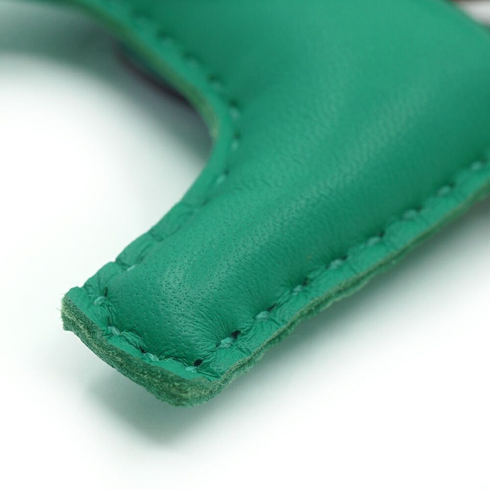 Hermes Pegasus PM Green Bag Charm Strap — view 5