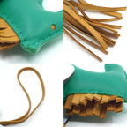 Hermes Pegasus PM Green Bag Charm Strap — view 7
