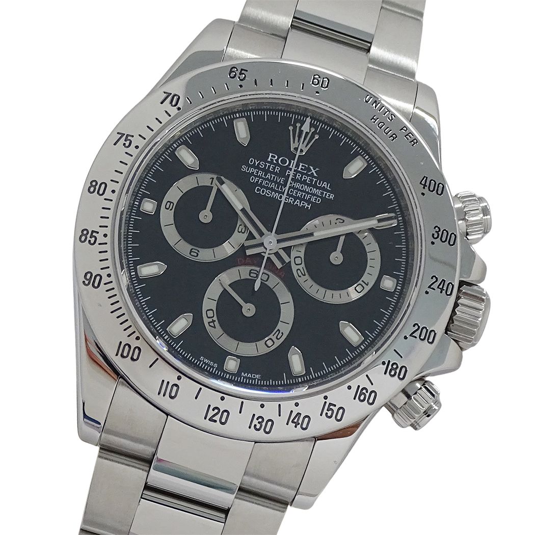 Rolex Cosmograph Daytona Watch Automatic Winding at Stainless Steel Silver