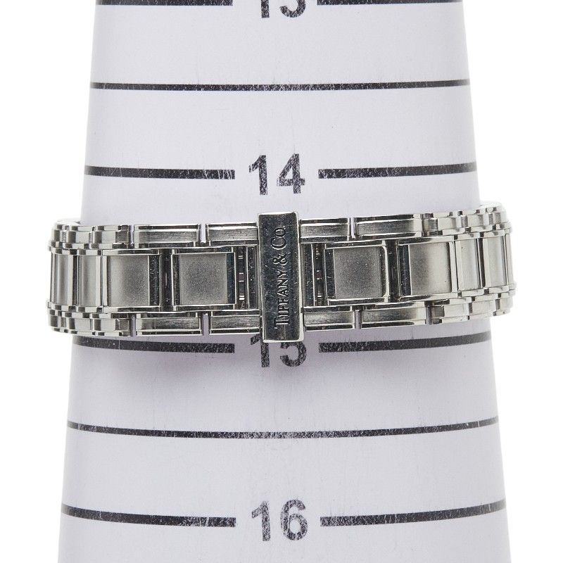 Tiffany & Co Atlas Watch White Silver Stainless Steel — view 7