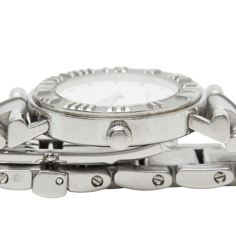 Tiffany & Co Atlas Watch White Silver Stainless Steel — view 3